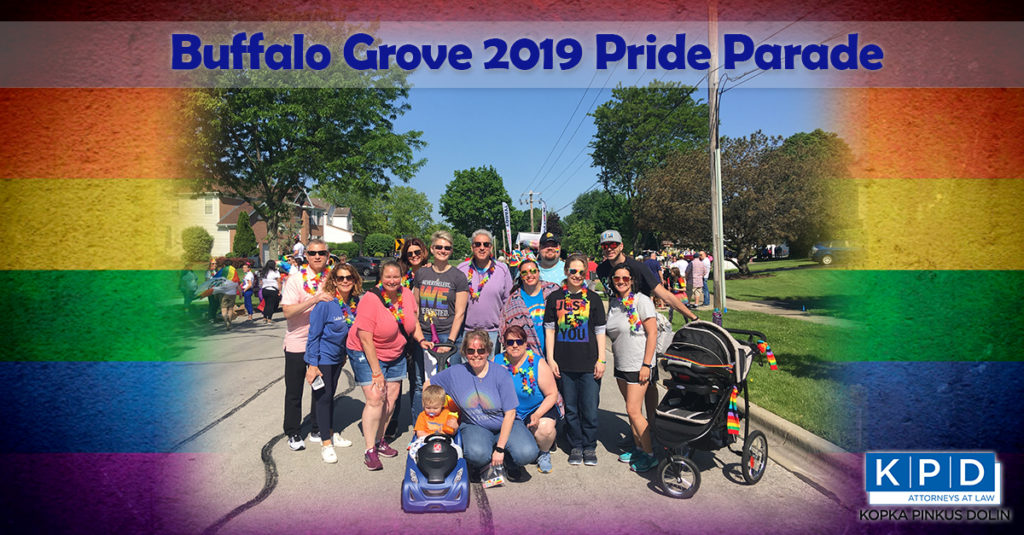 KPD Kicks Off Pride Month at the Buffalo Grove Pride Parade Kopka